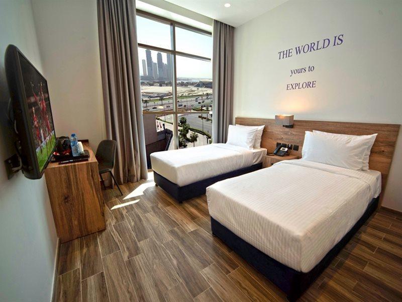 Kingsgate Al Jaddaf Hotel By Millennium Dubai Exterior foto